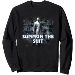 Marvel - Sweat SUMMON THE SUIT - Femme (Noir)