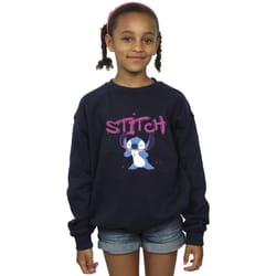 Disney - Sweat - Fille (Bleu marine)