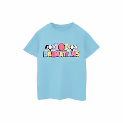 Disney - T-shirt DALMATIANS - Fille (Bleu clair)