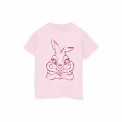 Disney - T-shirt - Fille (Rose clair)