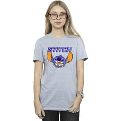 Disney - T-shirt - Femme (Gris chiné)
