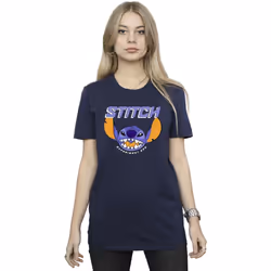 Disney - T-shirt - Femme (Bleu marine)