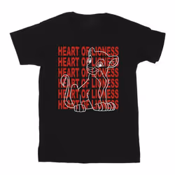 Disney - T-shirt THE LION KING HEART OF A LIONESS - Homme (Noir)