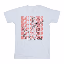 Disney - T-shirt THE LION KING HEART OF A LIONESS - Homme (Blanc)
