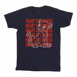 Disney - T-shirt THE LION KING HEART OF A LIONESS - Homme (Bleu marine)