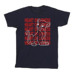 Disney - T-shirt THE LION KING HEART OF A LIONESS - Homme (Bleu marine)