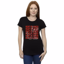 Disney - T-shirt THE LION KING HEART OF A LIONESS - Femme (Noir)