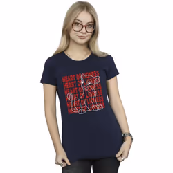 Disney - T-shirt THE LION KING HEART OF A LIONESS - Femme (Bleu marine)