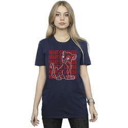 Disney - T-shirt THE LION KING HEART OF A LIONESS - Femme (Bleu marine)