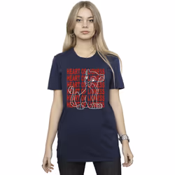 Disney - T-shirt THE LION KING HEART OF A LIONESS - Femme (Bleu marine)