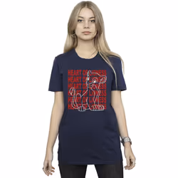 Disney - T-shirt THE LION KING HEART OF A LIONESS - Femme (Bleu marine)