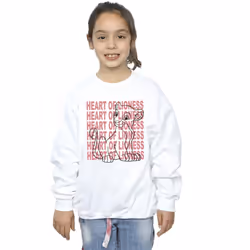 Disney - Sweat THE LION KING HEART OF A LIONESS - Fille (Blanc)