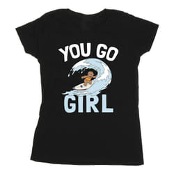 Disney - T-shirt YOU GO GIRL - Femme (Noir)