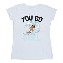 Disney - T-shirt YOU GO GIRL - Femme (Blanc)