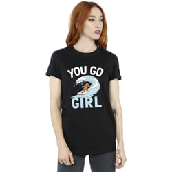 Disney - T-shirt YOU GO GIRL - Femme (Noir)