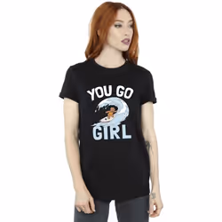 Disney - T-shirt YOU GO GIRL - Femme (Noir)