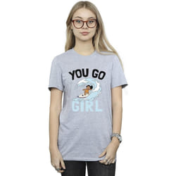 Disney - T-shirt YOU GO GIRL - Femme (Gris chiné)