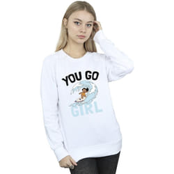 Disney - Sweat YOU GO GIRL - Femme (Blanc)