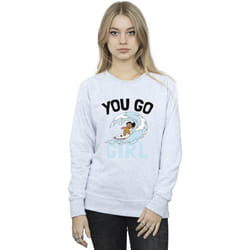 Disney - Sweat YOU GO GIRL - Femme (Gris chiné)