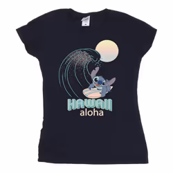 Disney - T-shirt - Femme (Bleu marine)