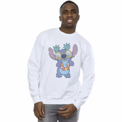 Disney - Sweat TROPICAL FUN - Homme (Blanc)