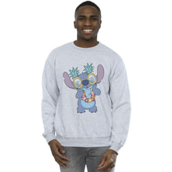 Disney - Sweat TROPICAL FUN - Homme (Gris chiné)