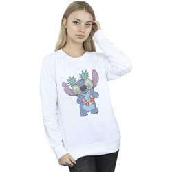 Disney - Sweat TROPICAL FUN - Femme (Blanc)