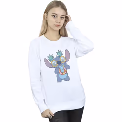 Disney - Sweat TROPICAL FUN - Femme (Blanc)