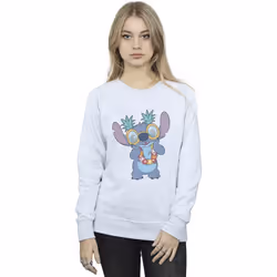 Disney - Sweat TROPICAL FUN - Femme (Gris chiné)