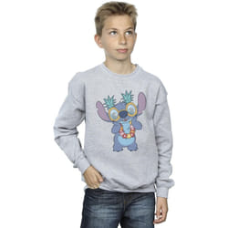 Disney - Sweat TROPICAL FUN - Garçon (Gris chiné)