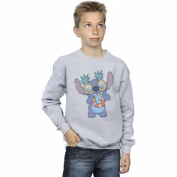 Disney - Sweat TROPICAL FUN - Garçon (Gris chiné)
