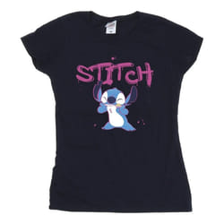 Disney - T-shirt - Femme (Bleu marine)