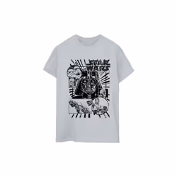 Star Wars - T-shirt - Homme (Gris chiné)