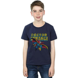 Marvel - T-shirt - Garçon (Bleu marine)