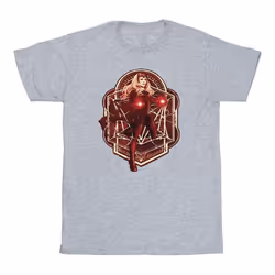 Marvel - T-shirt - Fille (Gris chiné)