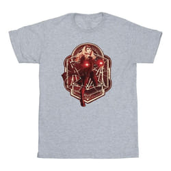 Marvel - T-shirt - Fille (Gris chiné)
