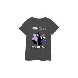 Disney - T-shirt PRINCESS HEADACHES - Femme (Charbon)