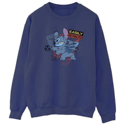 Disney - Sweat EASILY DISTRACTED - Homme (Bleu marine)
