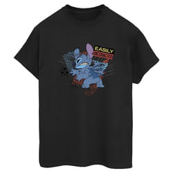 Disney - T-shirt EASILY DISTRACTED - Femme (Noir)