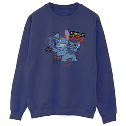 Disney - Sweat EASILY DISTRACTED - Femme (Bleu marine)