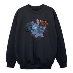 Disney - Sweat EASILY DISTRACTED - Fille (Noir)