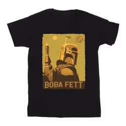 Star Wars - T-shirt THE BOOK OF BOBA FETT PLANETARY STARE - Homme (Noir)