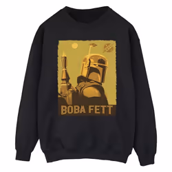 Star Wars - Sweat THE BOOK OF BOBA FETT PLANETARY STARE - Homme (Noir)