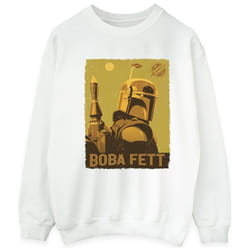 Star Wars - Sweat THE BOOK OF BOBA FETT PLANETARY STARE - Homme (Blanc)