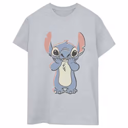 Disney - T-shirt - Femme (Gris chiné)
