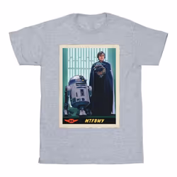 Star Wars - T-shirt THE MANDALORIAN MTFBWY - Homme (Gris chiné)