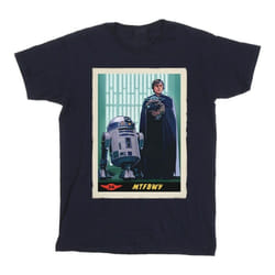 Star Wars - T-shirt THE MANDALORIAN MTFBWY - Homme (Bleu marine)