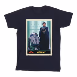Star Wars - T-shirt THE MANDALORIAN MTFBWY - Homme (Bleu marine)