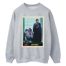 Star Wars - Sweat THE MANDALORIAN MTFBWY - Homme (Gris chiné)