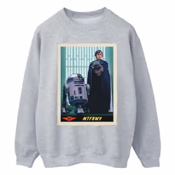 Star Wars - Sweat THE MANDALORIAN MTFBWY - Homme (Gris chiné)